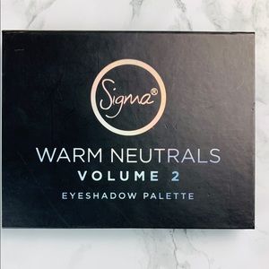 Sigma Warm Neutrals Vol 2 Eyeshadow Palette